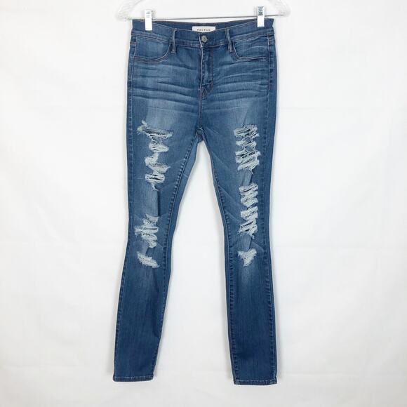 PacSun High Rise Jegging Distressed Jeans 27 - Picture 1 of 12